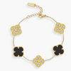 QTPI Bling Gold & Black Versatile Bracelet