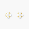 QTPI Bling Gold Stainless Steel Earrings
