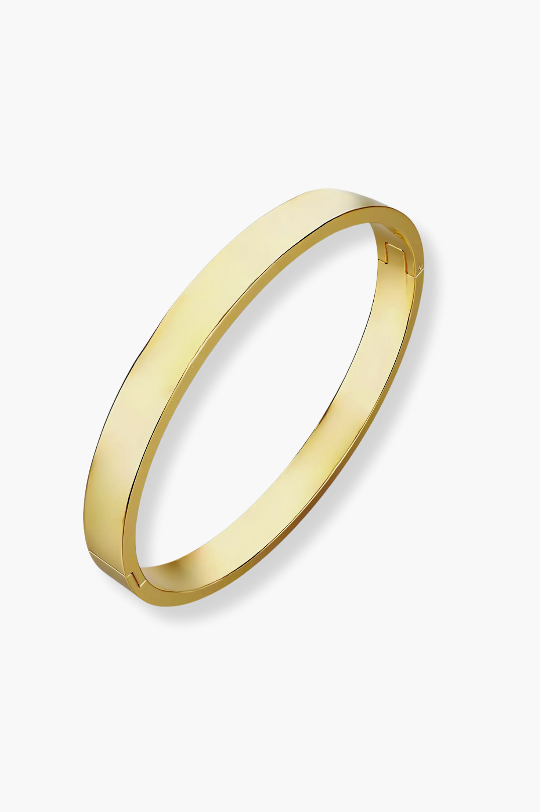 Elegant Gold Bangle Stack