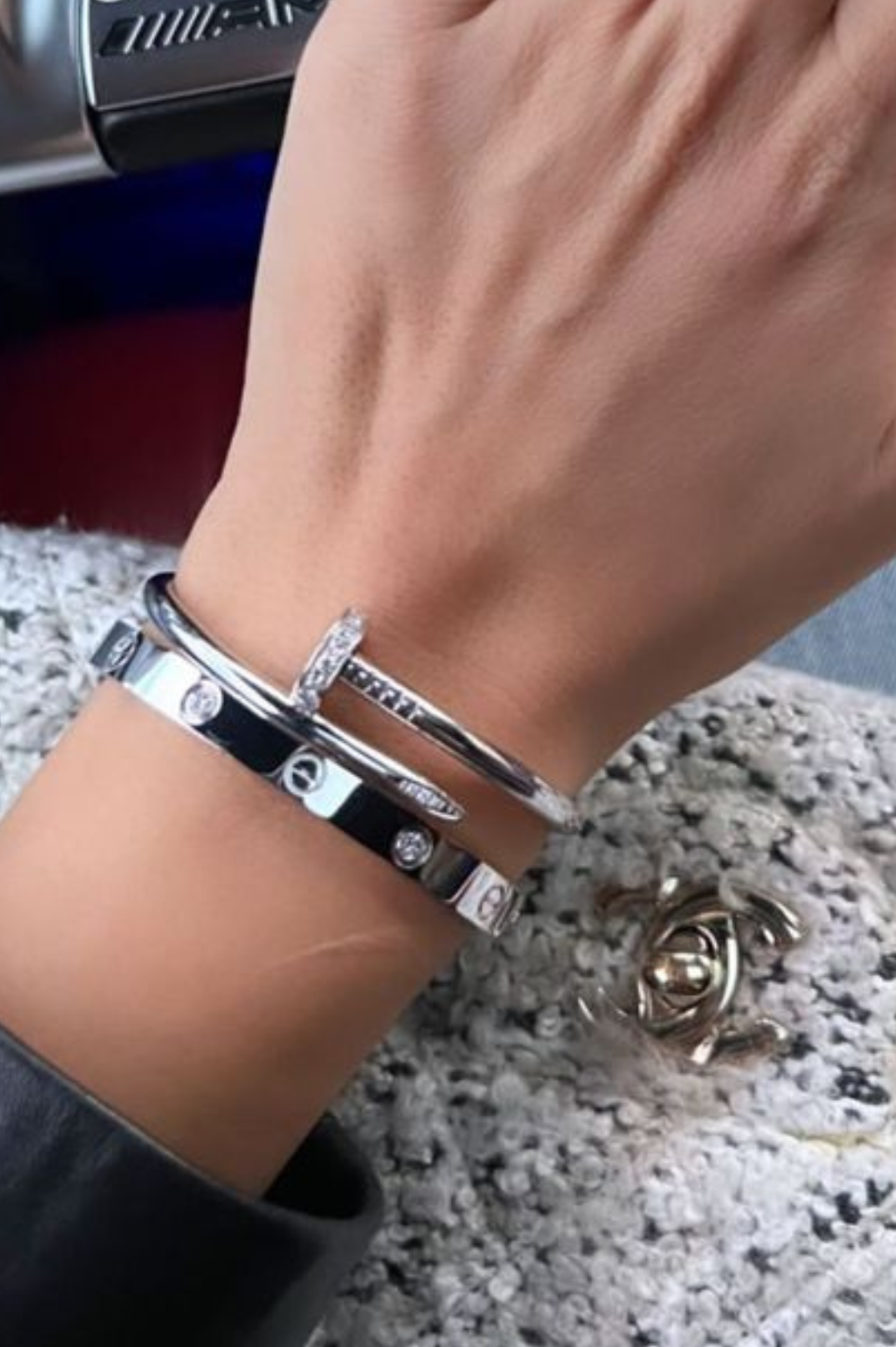 Elegant Silver Bangle 2.0