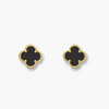 QTPI BLING Black & Gold Elegant Earrings
