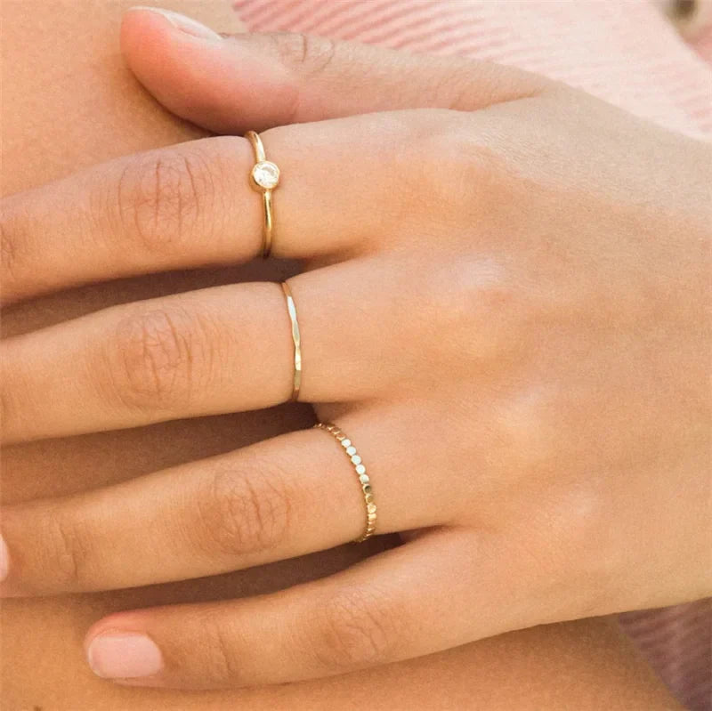 Circles Around You Stacker Ring | 14K Gold Filled