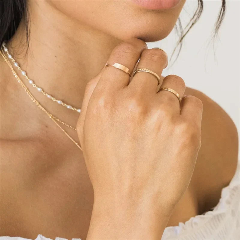 Circles Around You Stacker Ring | 14K Gold Filled