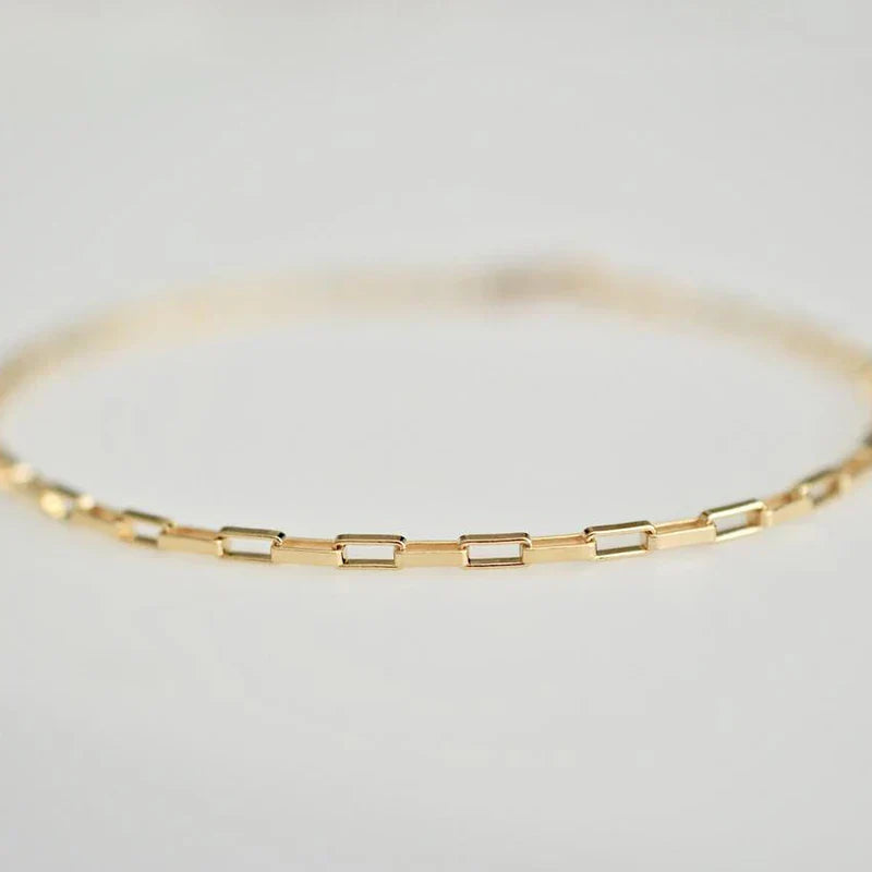 Link Us Together | 14K Gold Filled Chain Bracelet
