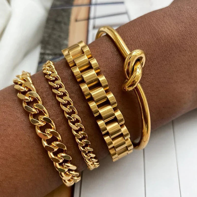 Brooklyn |18K Gold Plated Bracelet