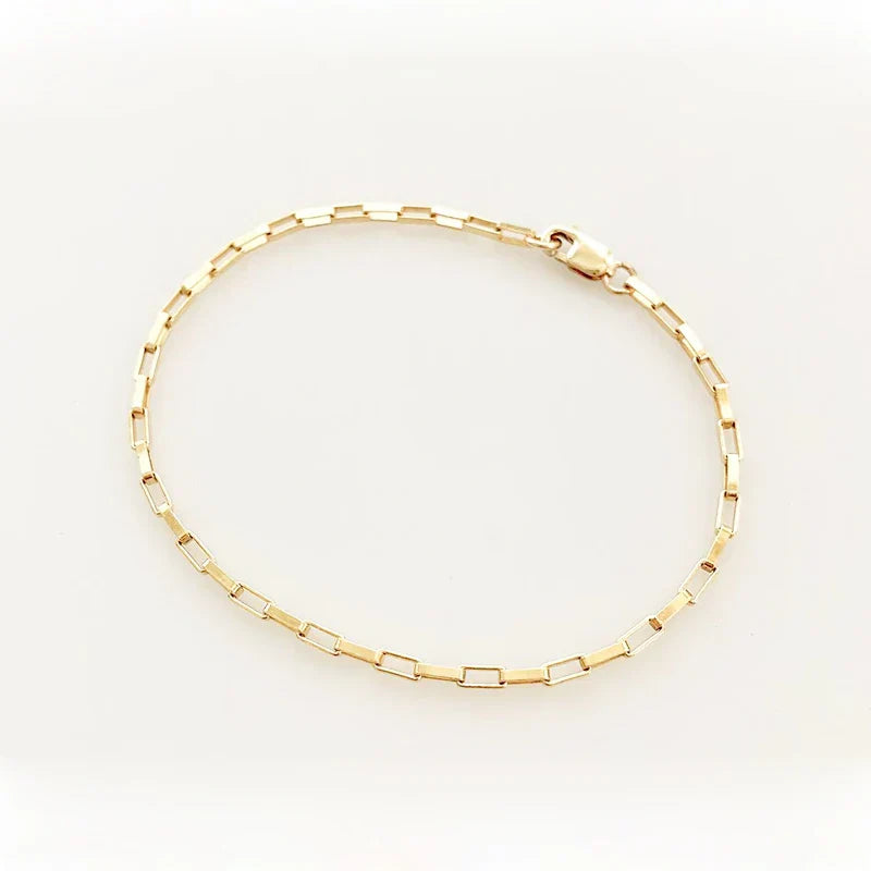 Link Us Together | 14K Gold Filled Chain Bracelet