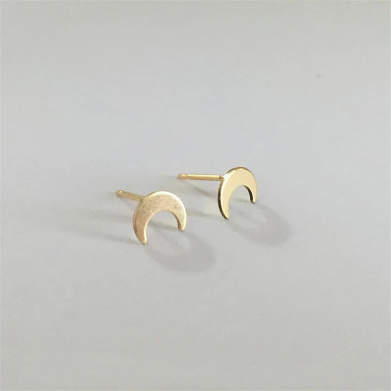 Moon Earrings | 14K Gold Filled 6.5MM