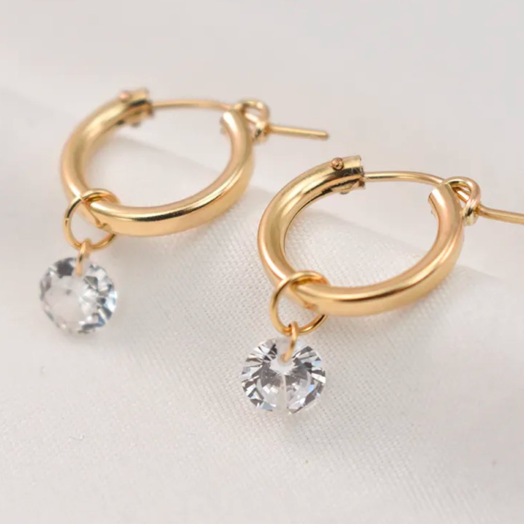 Eden Hoop Earrings |14K Gold Filled