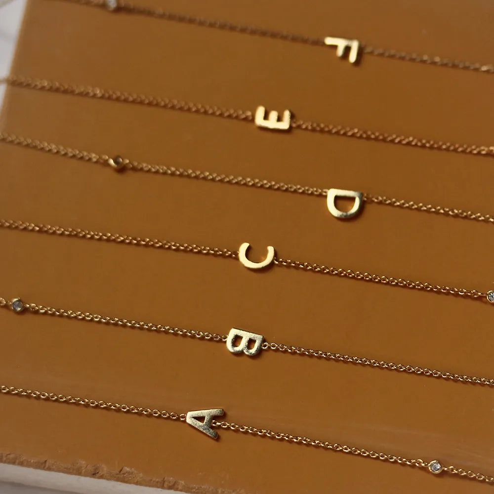 Initial Me Necklace|18K Gold Plated Jewellery