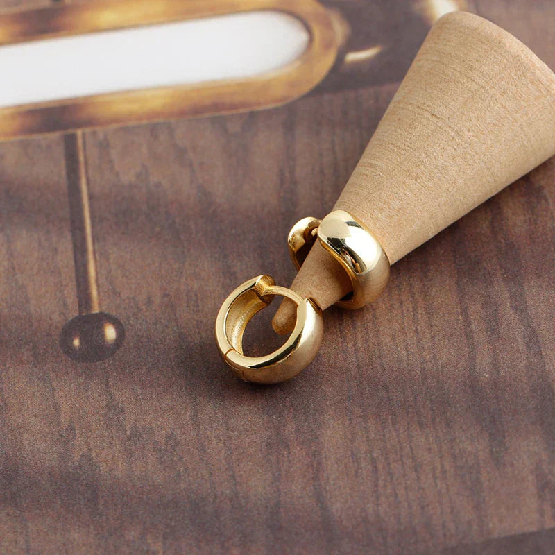 Lola Hoop Earrings |18k Gold Plated