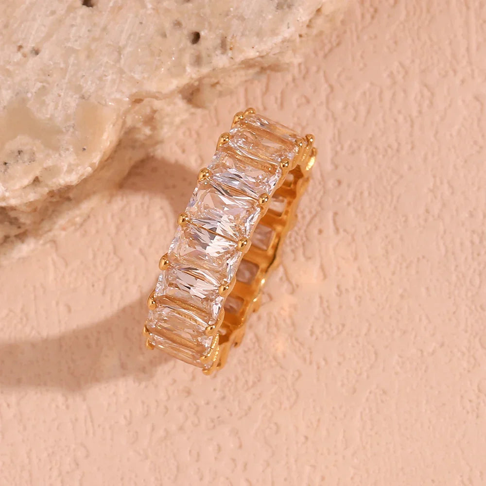 Astrid Sparkle | 18K Gold Plated Ring