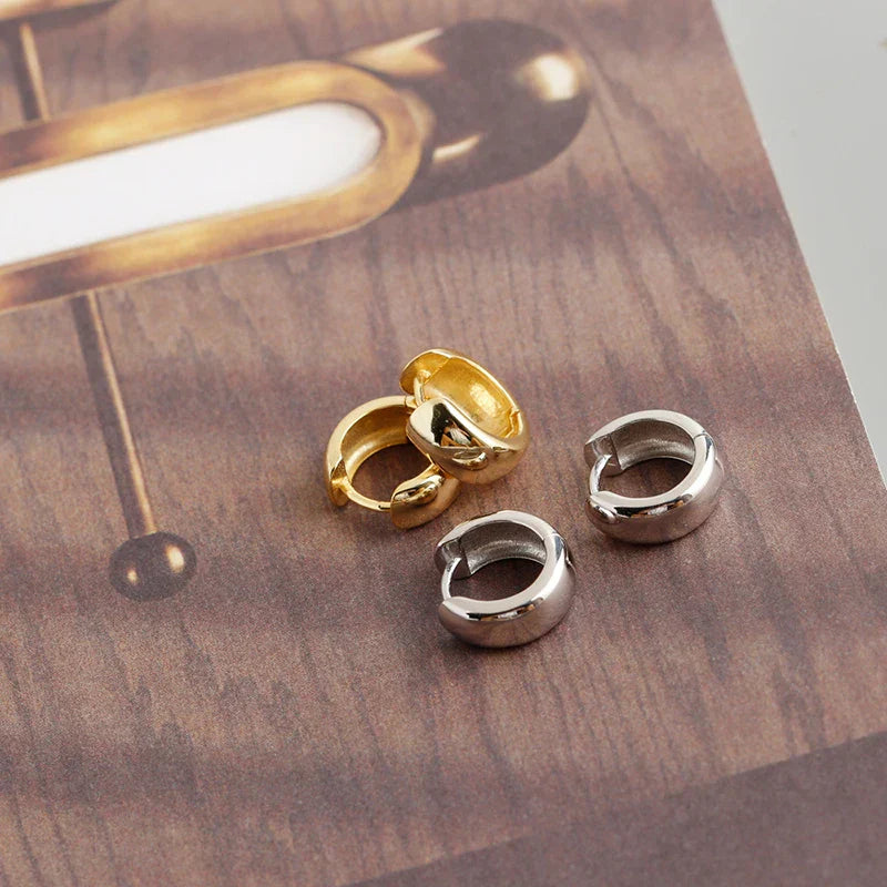 Lola Hoop Earrings |18k Gold Plated