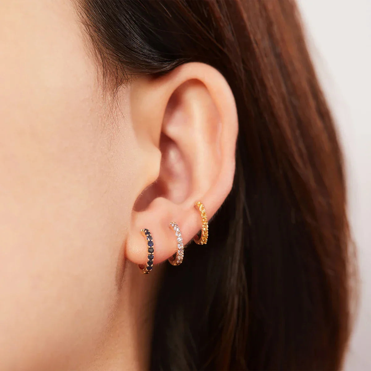 Birthstone Earrings |14k Solid Gold