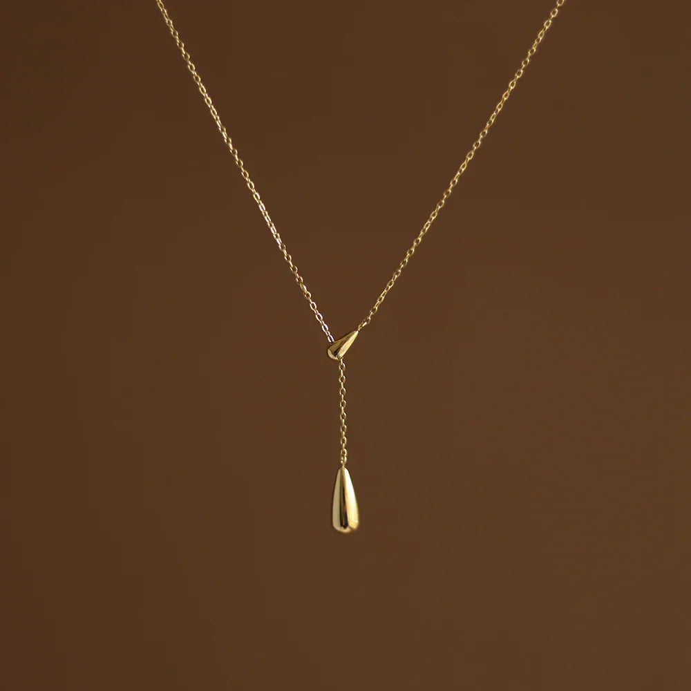 Bronte Drop | 18k Gold Plated Necklace