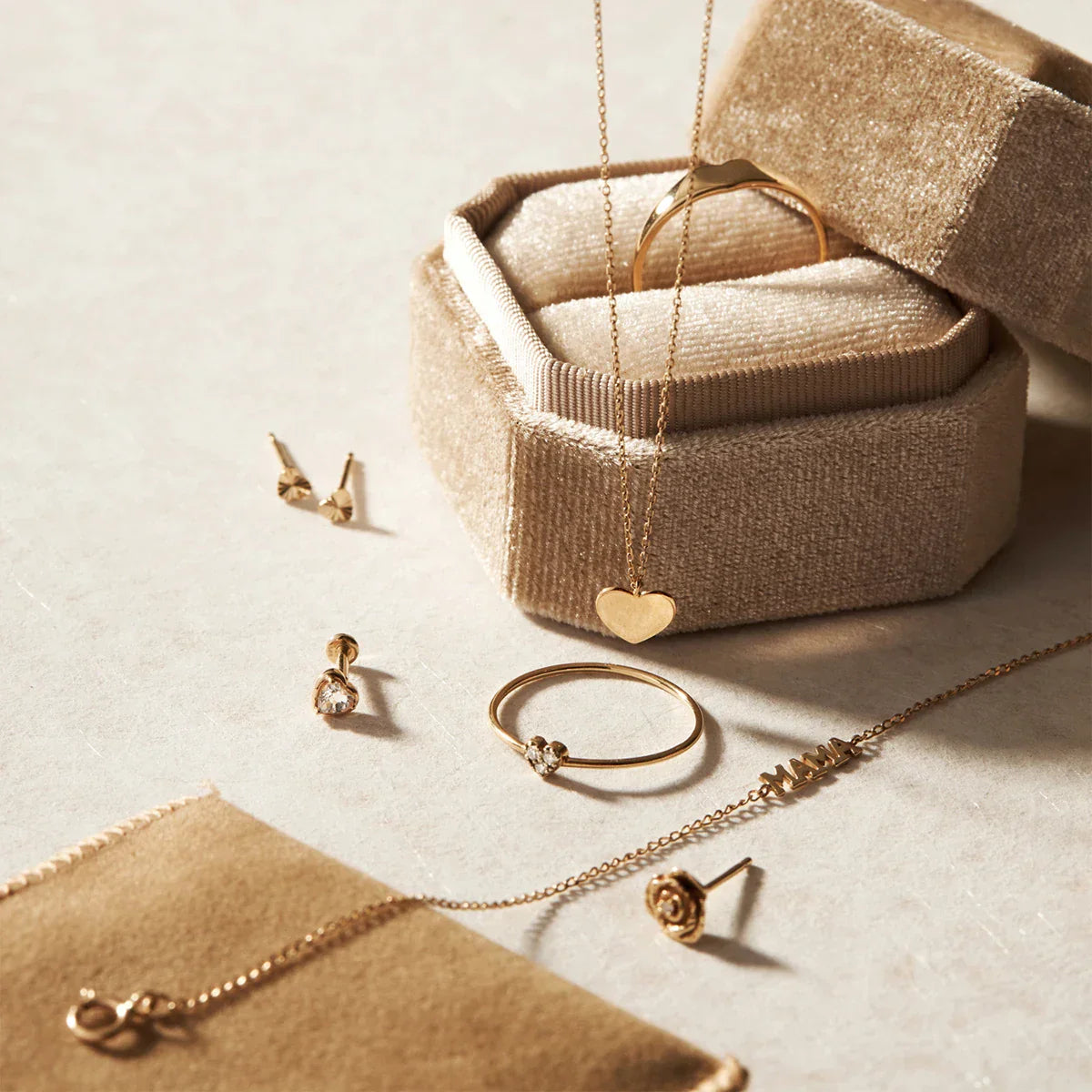 True Heart |14k Solid Gold Necklace