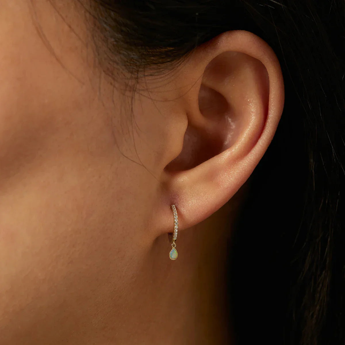 Water Drop |14k Solid Gold Earrings