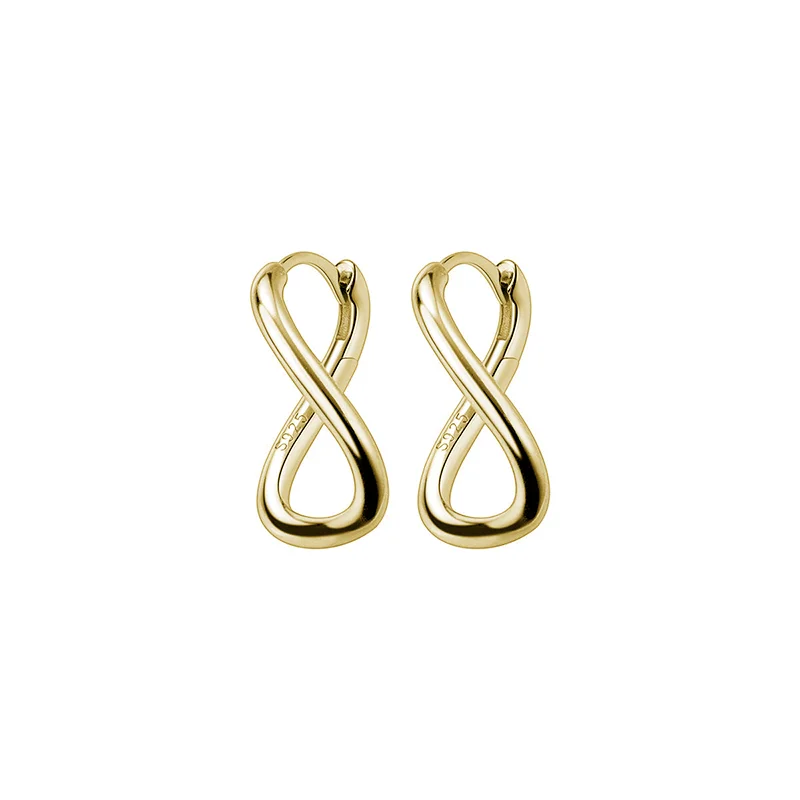 Wave Hoop| 18k Gold Plated Earrings