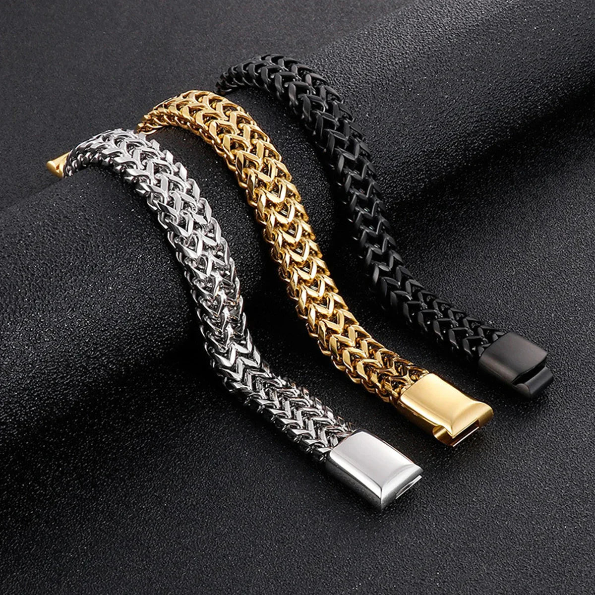 Unisex Silver Cuban Bracelet