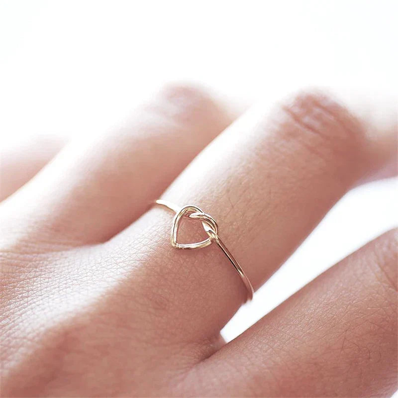 My Heart Is Yours Ring |14K gold filled Heart-shape Ring