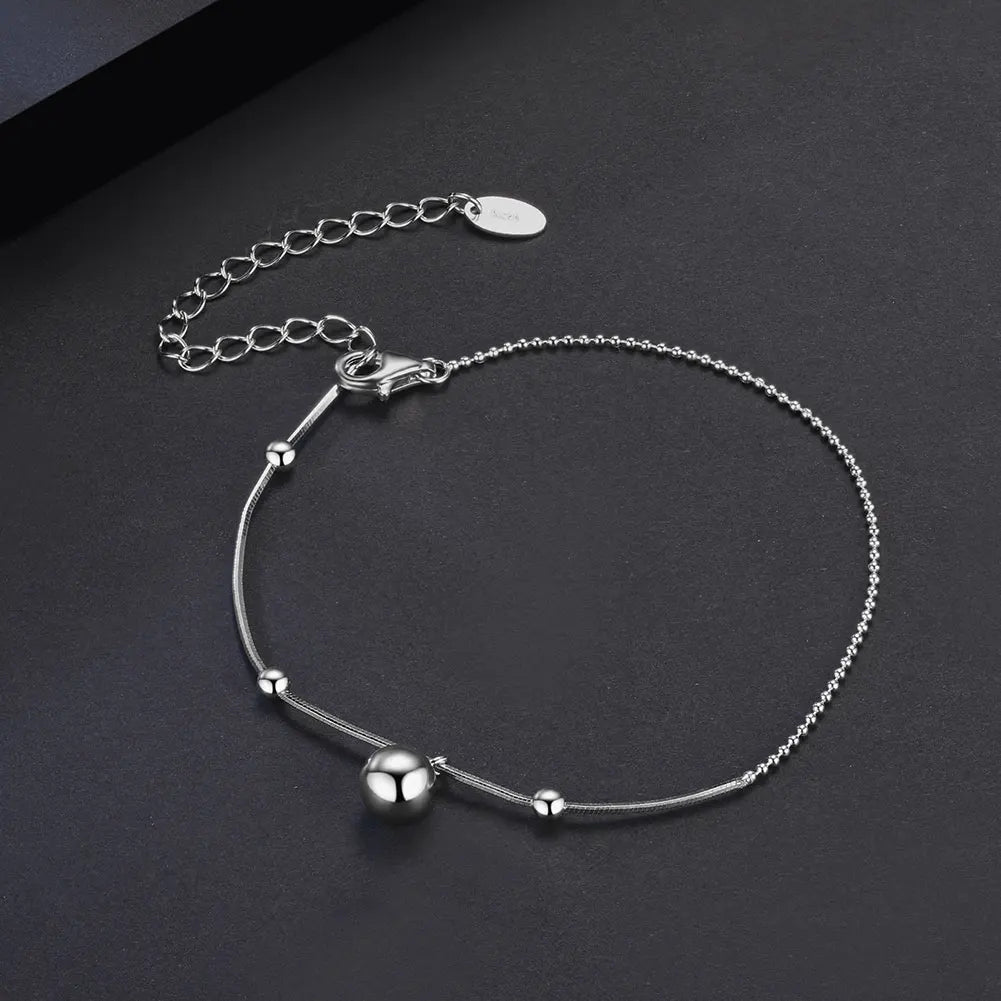 Ball Drop | 18K Gold Plated | 925 Sterling Silver Bracelet