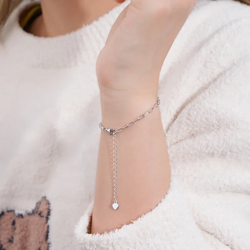 Tennis Moissanite Bracelet | 925 Sterling Silver