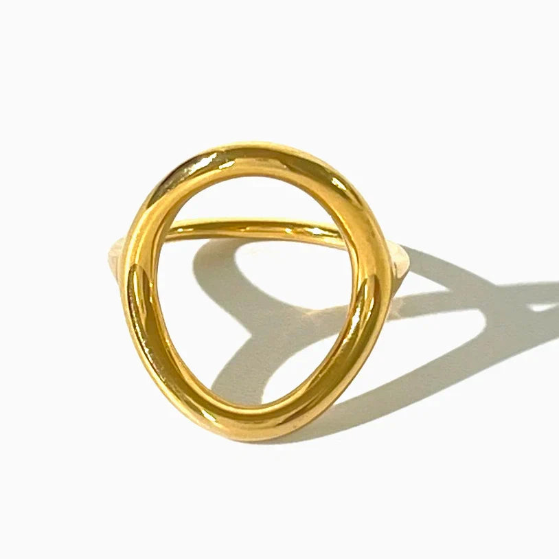 Keeley Oval | 18k Gold Plated Ring