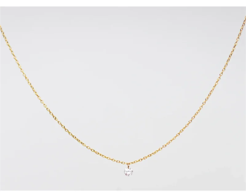 Piper Zircon Necklace |14K Gold Filled