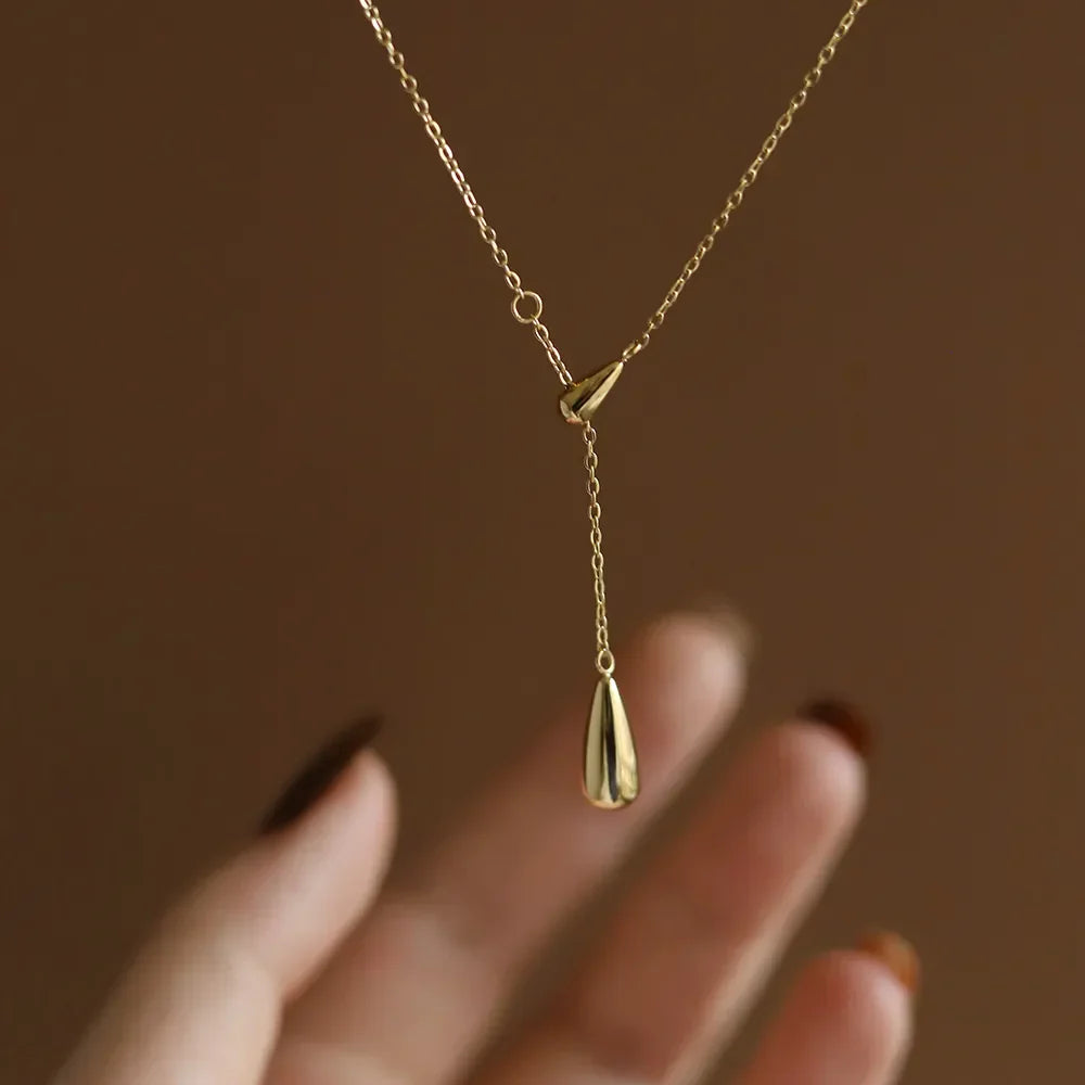 Bronte Drop | 18k Gold Plated Necklace