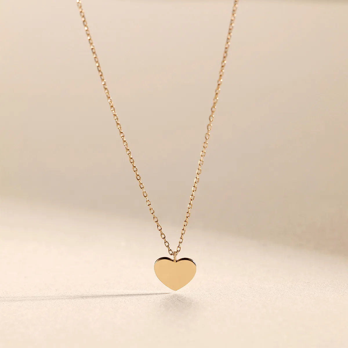 True Heart |14k Solid Gold Necklace