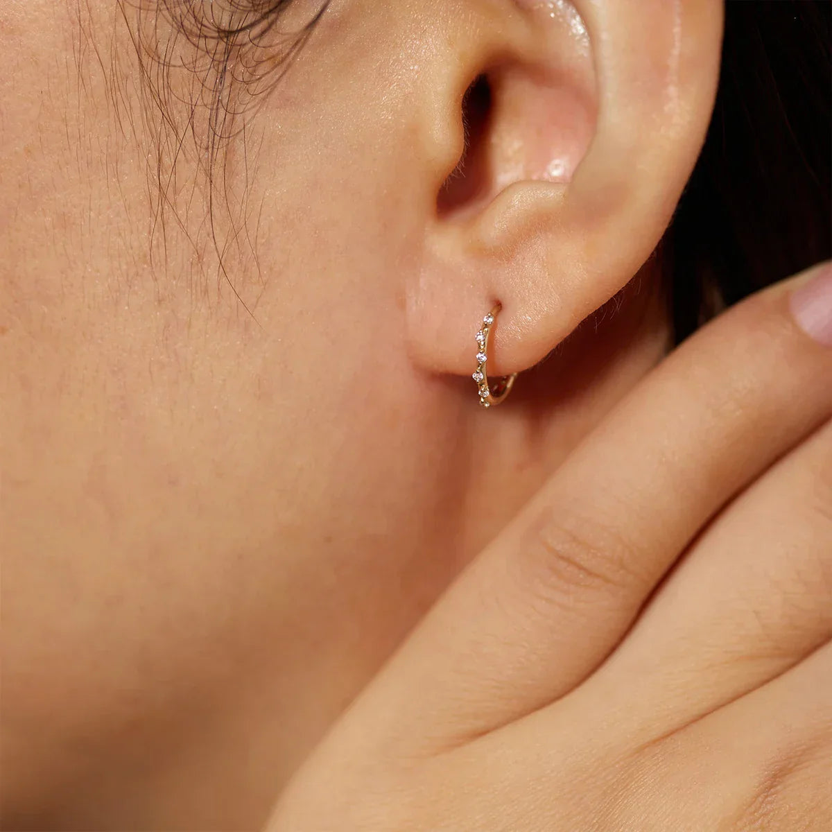 Queen of Diamonds | 14k Solid Gold Earrings