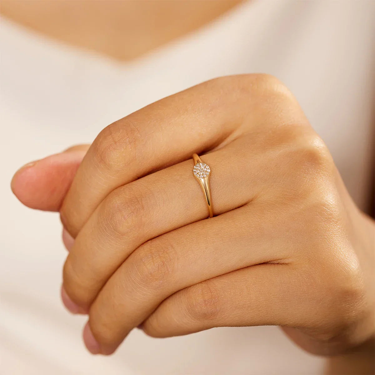 Signet Ring |14k Solid Gold