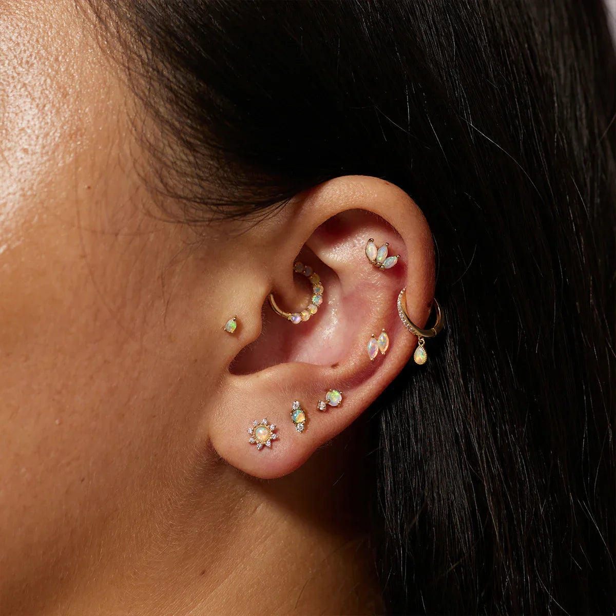 Water Drop |14k Solid Gold Earrings