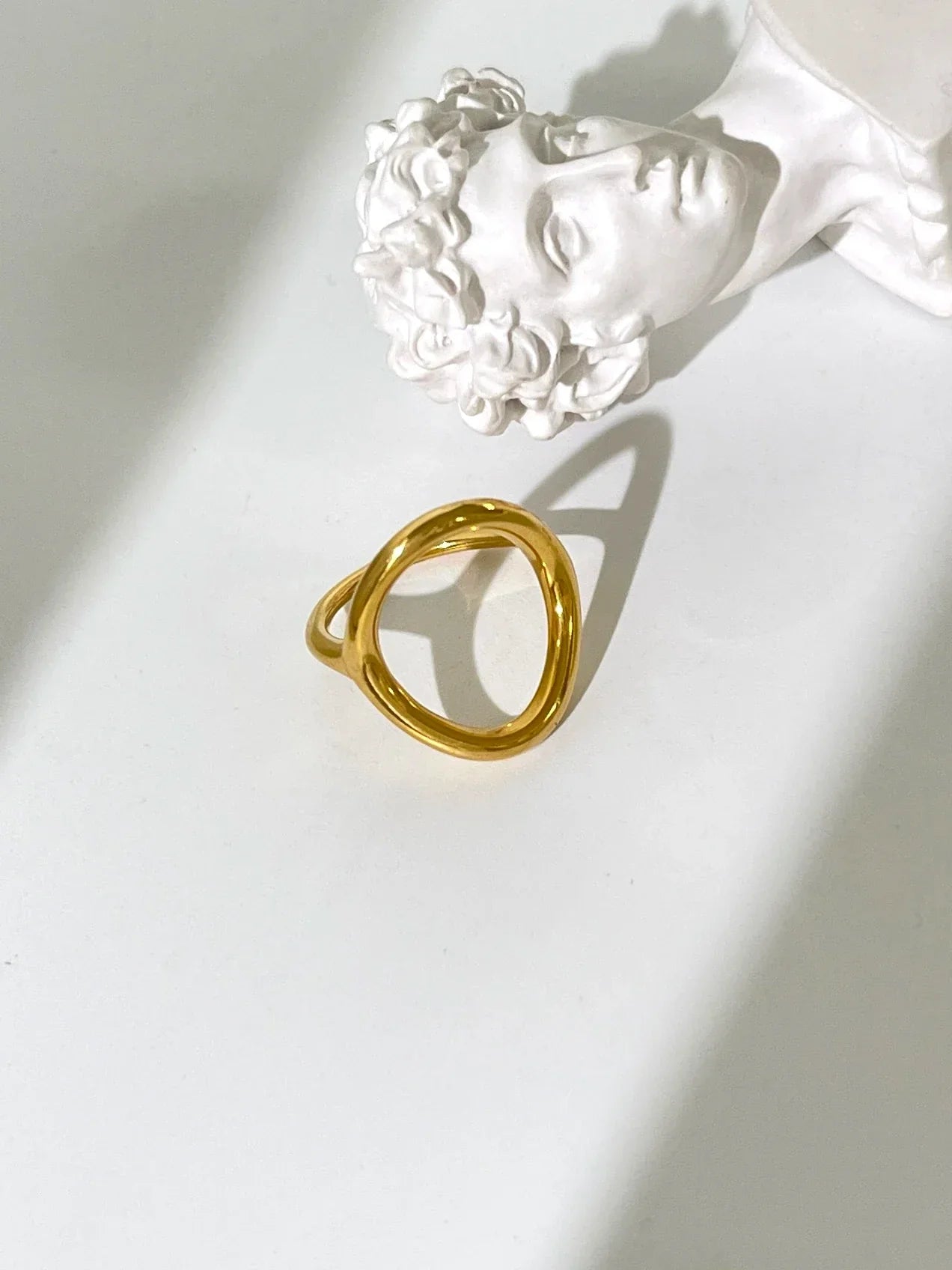 Keeley Oval | 18k Gold Plated Ring