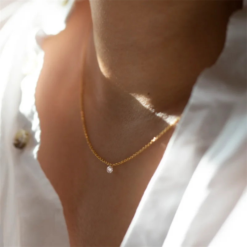 Piper Zircon Necklace |14K Gold Filled