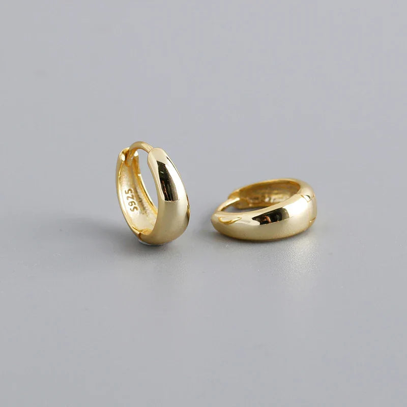 Huggie Hoops | 18k Gold Plated