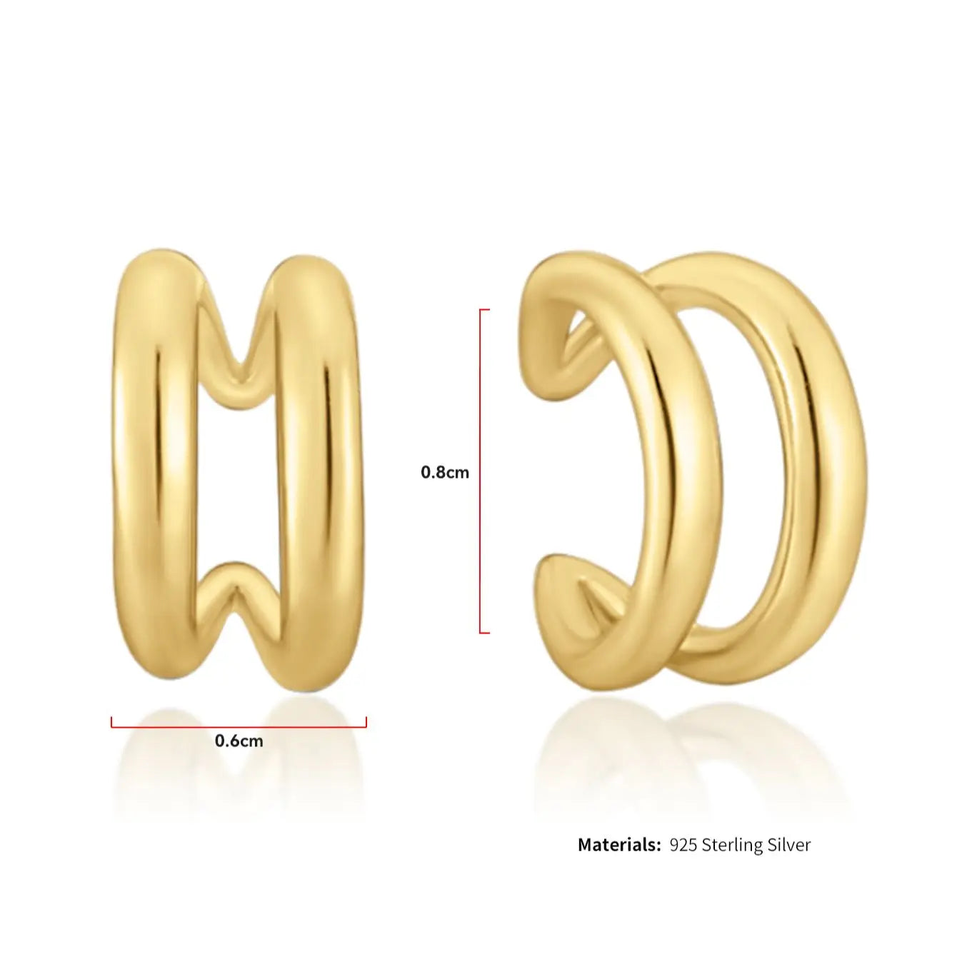 The Cuff |14k Gold Plated Ear Cuff