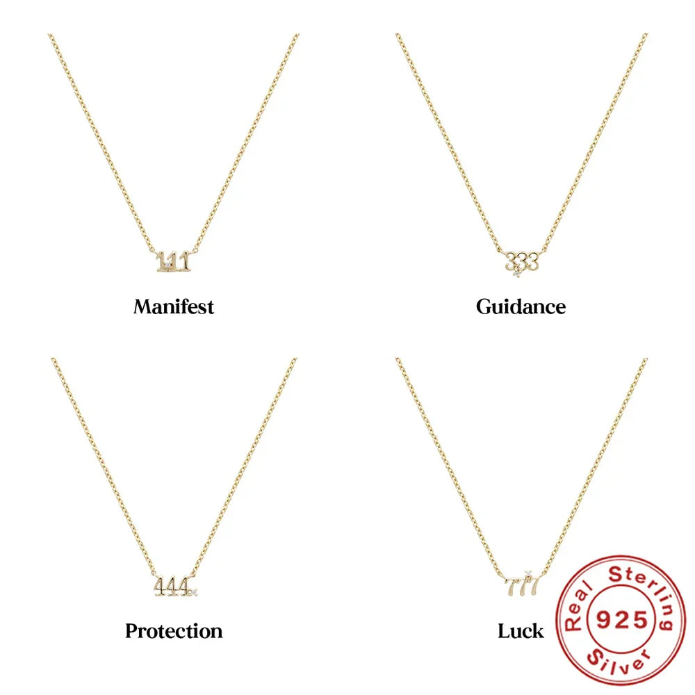 Angel Number | 18k Gold Plated Necklace